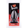 I Love Butt Plug Fat M I Love Butt 14 x 7.5 cm Noir